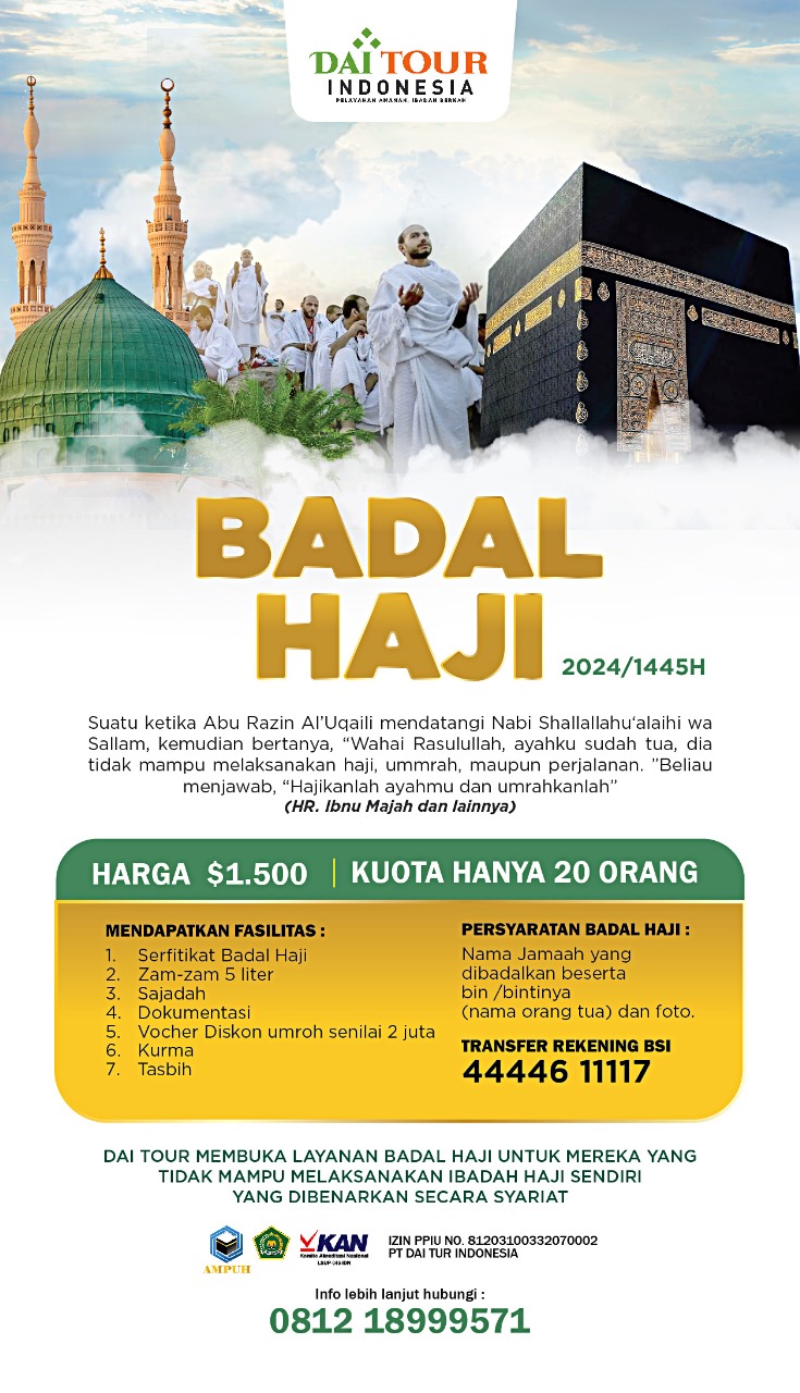 Paket Badal haji